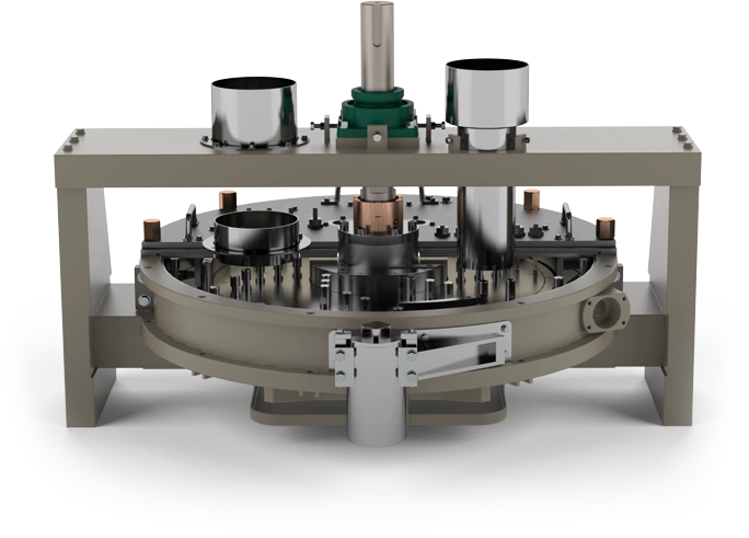 ACS gypsum pin mixer
