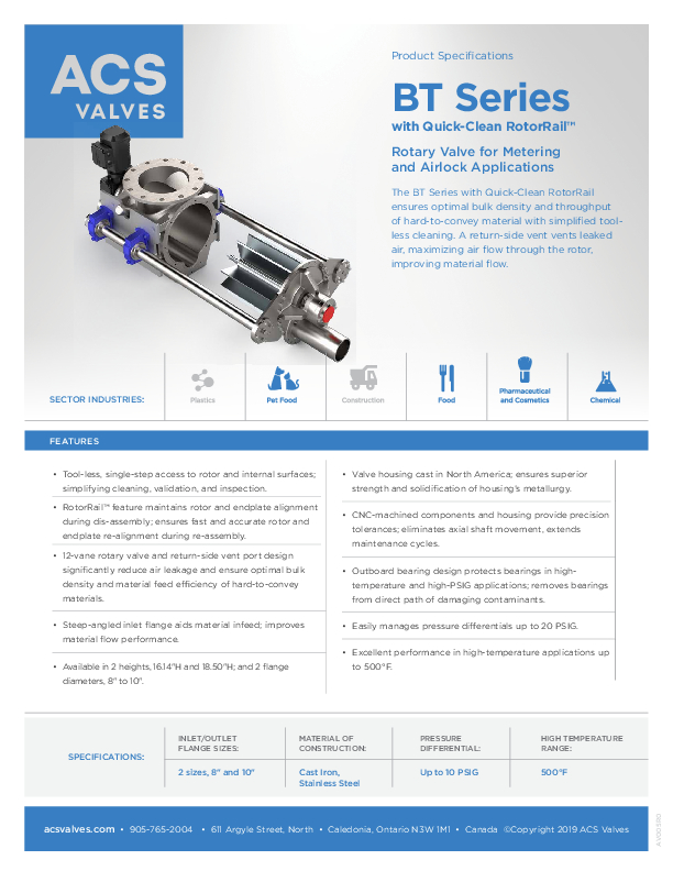 ACS spec bt qc rr AV005 R0